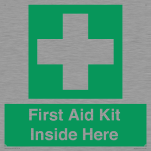 First Aid Kit Inside Here